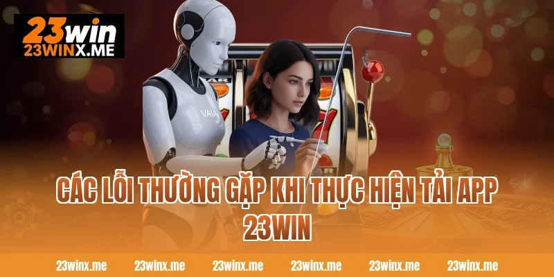 Các lỗi thường gặp khi thực hiện tải app 23WIN